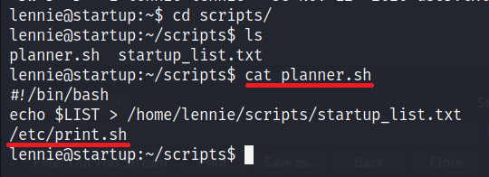 Scripts Planner