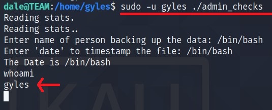 Bash input